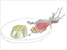 「We Live in Time この時を生きて」より。ボキューズ・ドール欧州予選でアルムートが作った肉料理。