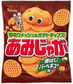 東ハト「あみじゃが・香ばしバーベキュー味」