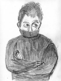アントワーヌ・ドワネル少年（絵・筆者）