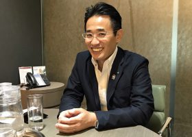 JA全農香港事務所・金築道弘所長。資材の調達分野での経験が長かったが、2015年のミラノ国際博覧会から国産農産物のプロモーションに携わっている。