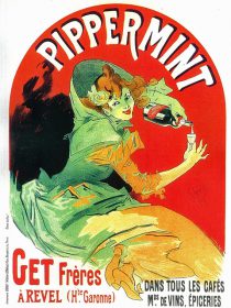 ジェット「ピペルミント」の広告（1899）