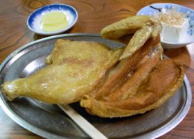 「なると」の鶏焼き