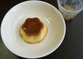 増粘多糖類を使用したプリン