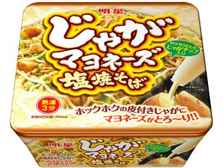 「明星　じゃがマヨネーズ塩焼そば」(190円)