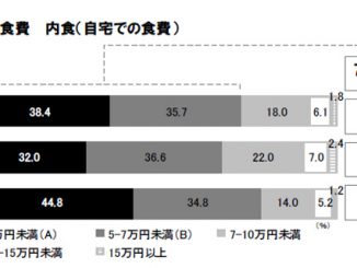 シニア世代の食費／内食