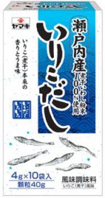 「いいだしいろいろ　だしの素／瀬戸内産いりこだし」