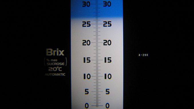 糖度計（記事とは直接関係ありません）