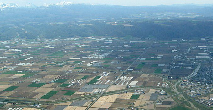 北海道の自然と農村（記事とは直接関係ありません）